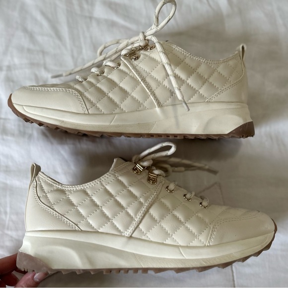 ✨🕊️Rachel Zoe Women's Luxury Fashion Sneaker Michaela Cream - Picture 1 of 7